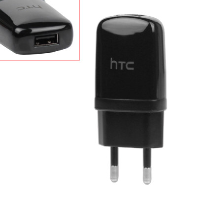 Зарядни Зарядни 220 v Зарядно 220V оригинално за телефони HTC и др. черно